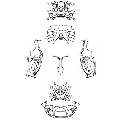 Pre-Cut PPF McLaren Senna 2018 - PPF-Kits