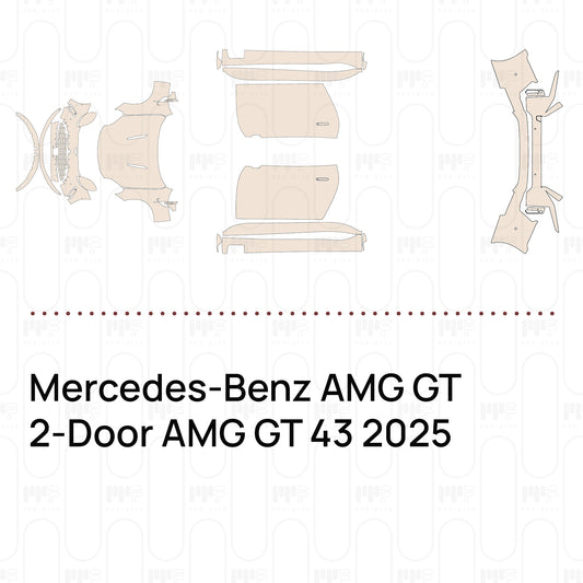 PPF prédécoupé Mercedes-Benz AMG GT 2-Door AMG GT 43 2025
