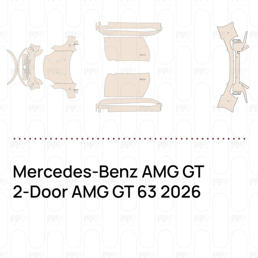 PPF prédécoupé Mercedes-Benz AMG GT 2-Door AMG GT 63 2026