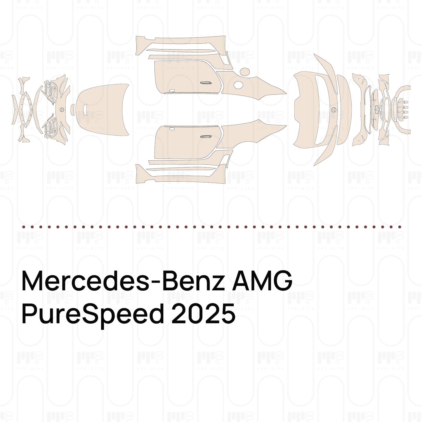 PPF prédécoupé Mercedes-Benz AMG PureSpeed 2025