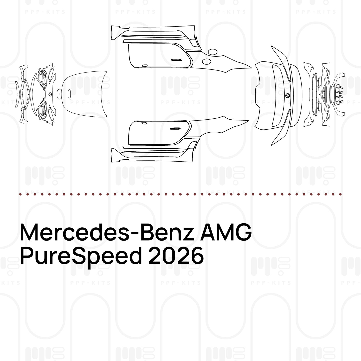PPF prédécoupé Mercedes-Benz AMG PureSpeed 2026