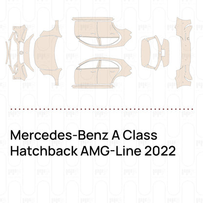 PPF prédécoupé Mercedes-Benz A Class Hatchback AMG-Line 2022