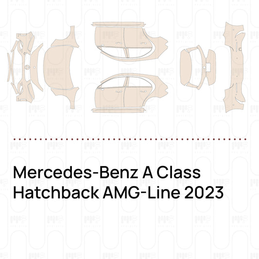 PPF prédécoupé Mercedes-Benz A Class Hatchback AMG-Line 2023