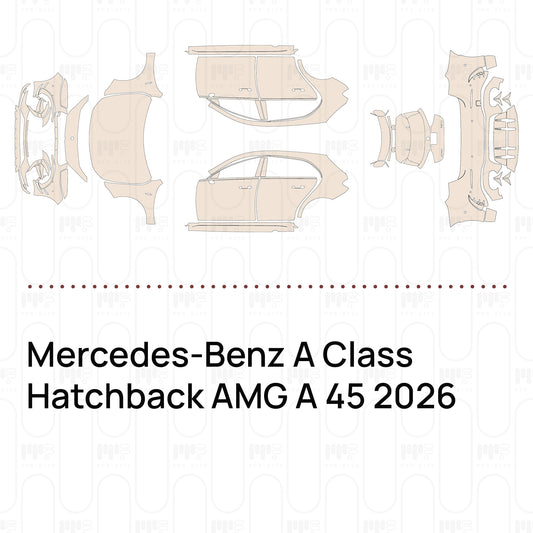 PPF prédécoupé Mercedes-Benz A Class Hatchback AMG A 45 2026
