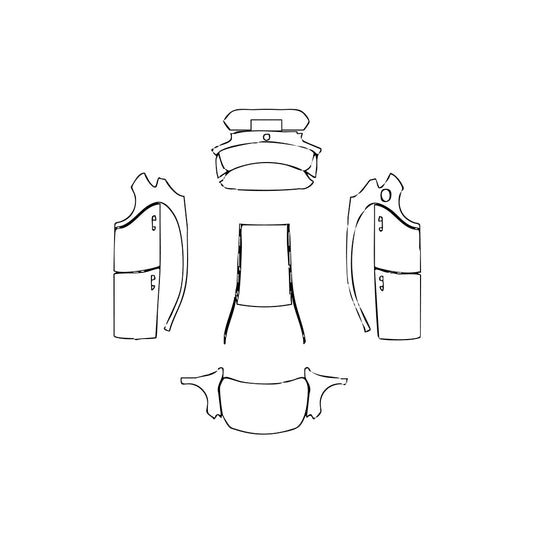 Pre-Cut PPF Mercedes-Benz A Class Hatchback Base 2013 - PPF-Kits