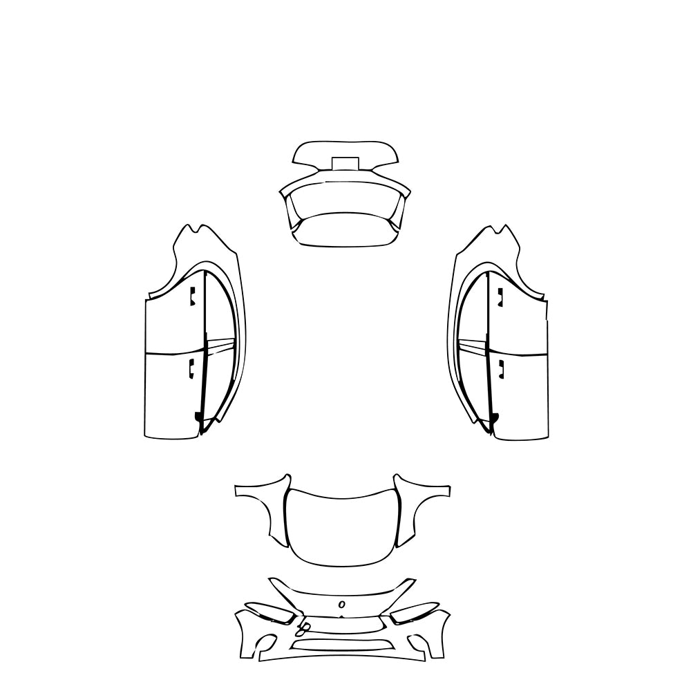 Pre-Cut PPF Mercedes-Benz A Class Hatchback Base 2020 - PPF-Kits