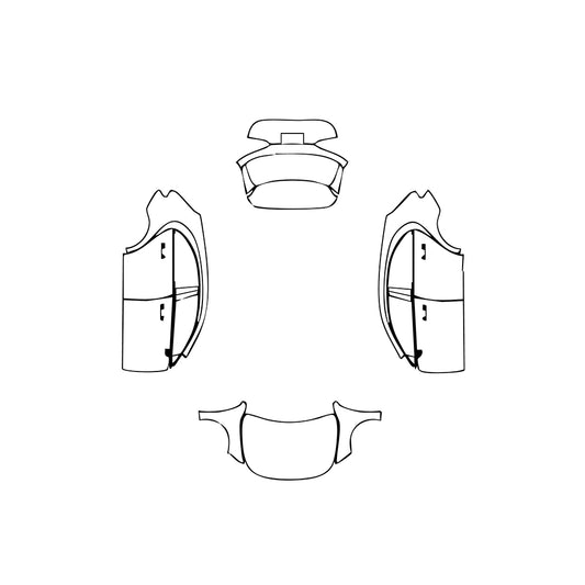 Pre-Cut PPF Mercedes-Benz A Class Hatchback Base 2024 - PPF-Kits