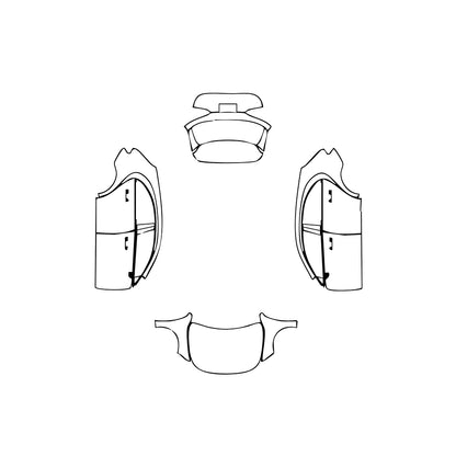 Pre-Cut PPF Mercedes-Benz A Class Hatchback Base 2025 - PPF-Kits