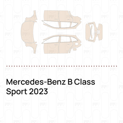 PPF prédécoupé Mercedes-Benz B Class Sport 2023