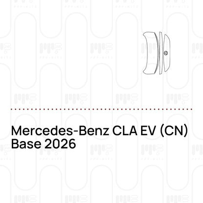 PPF prédécoupé Mercedes-Benz CLA EV (CN) Base 2026