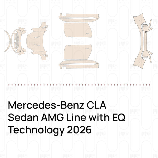 PPF prédécoupé Mercedes-Benz CLA Sedan AMG Line with EQ Technology 2026