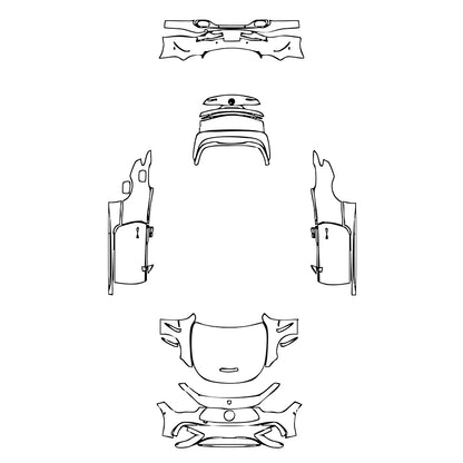 Pre-Cut PPF Mercedes-Benz CLE Cabriolet AMG CLE 53 2024 - PPF-Kits