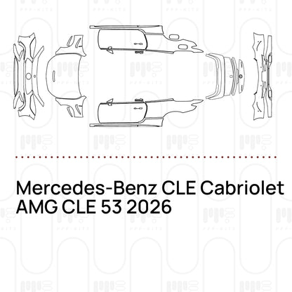 PPF prédécoupé Mercedes-Benz CLE Cabriolet AMG CLE 53 2026
