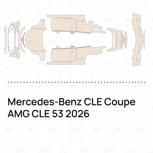 PPF prédécoupé Mercedes-Benz CLE Coupe AMG CLE 53 2026