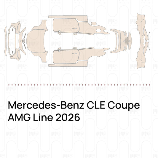 PPF prédécoupé Mercedes-Benz CLE Coupe AMG Line 2026