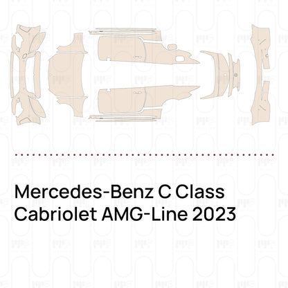 PPF prédécoupé Mercedes-Benz C Class Cabriolet AMG-Line 2023
