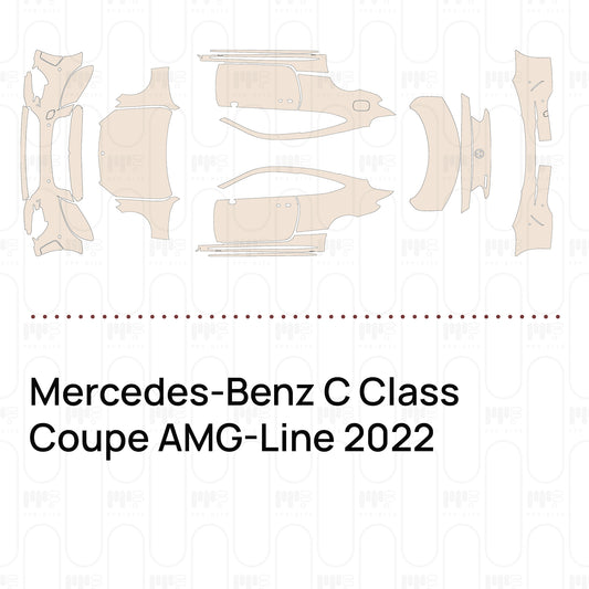 PPF prédécoupé Mercedes-Benz C Class Coupe AMG-Line 2022