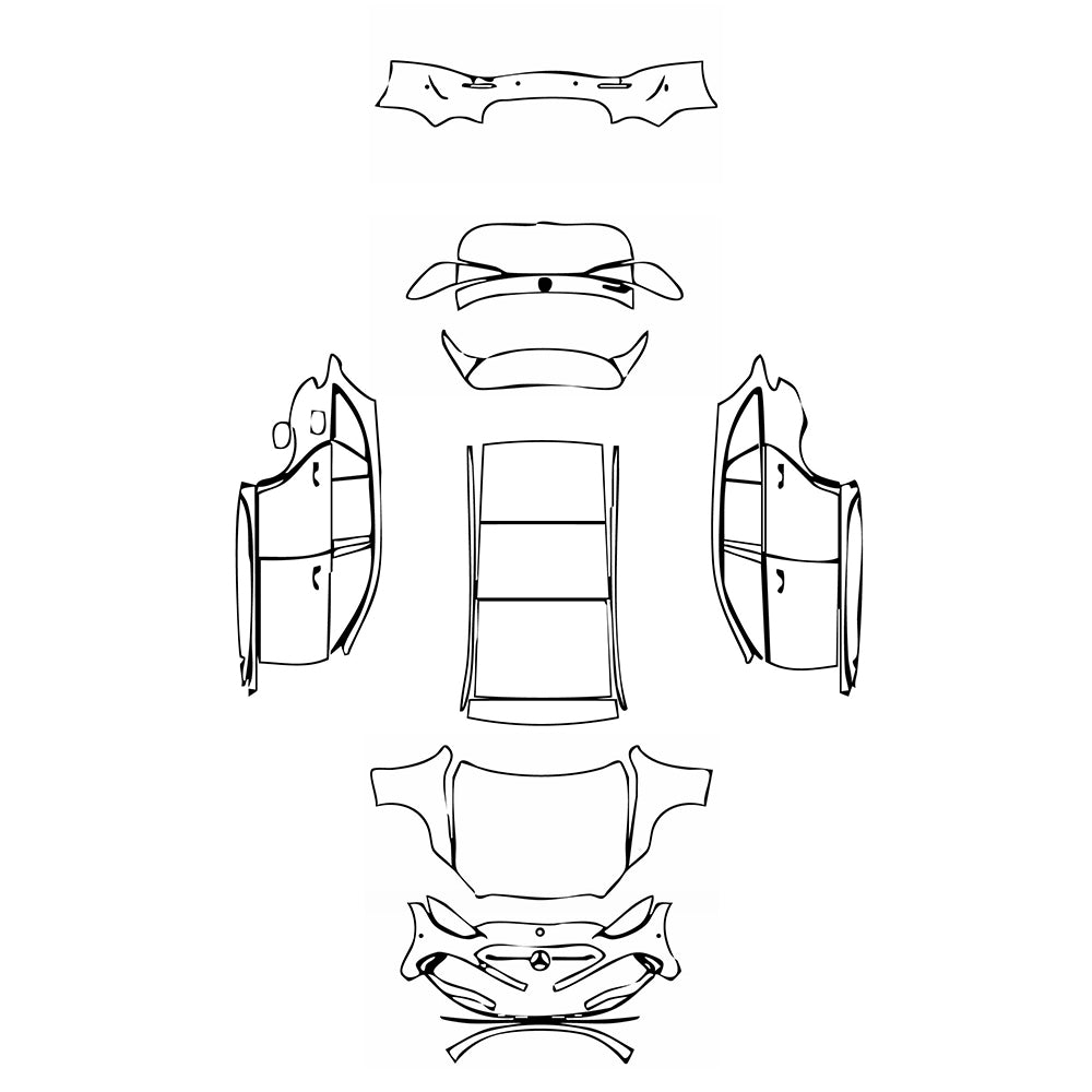Pre-Cut PPF Mercedes-Benz C Class Estate AMG Line 2025 - PPF-Kits