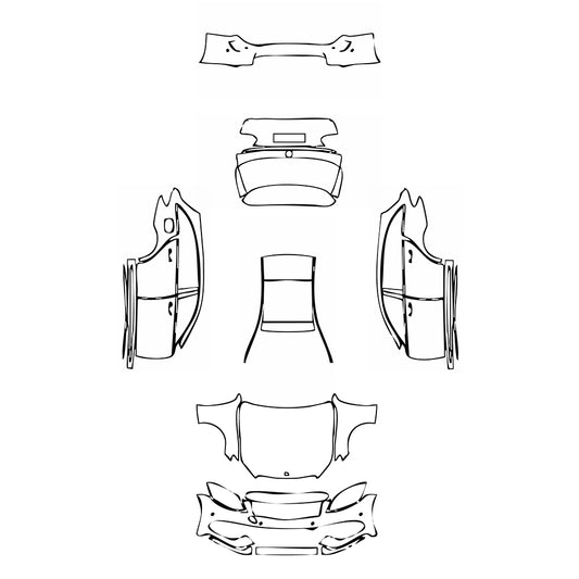 Pre-Cut PPF Mercedes-Benz C Class Estate Sport 2018 - PPF-Kits
