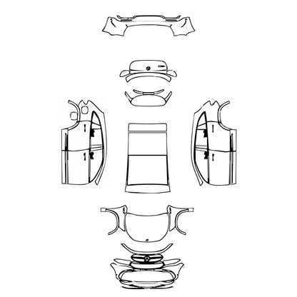 Pre-Cut PPF Mercedes-Benz EQA (CN) AMG Line 2022 - PPF-Kits