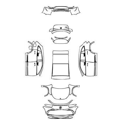 Pre-Cut PPF Mercedes-Benz EQA (US) AMG Line 2025 - PPF-Kits