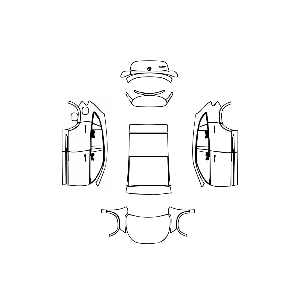 Pre-Cut PPF Mercedes-Benz EQA (US) Base 2021 - PPF-Kits