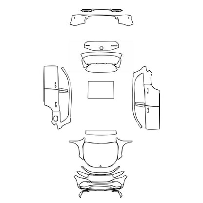 Pre-Cut PPF Mercedes-Benz EQB AMG Line 2022 - PPF-Kits