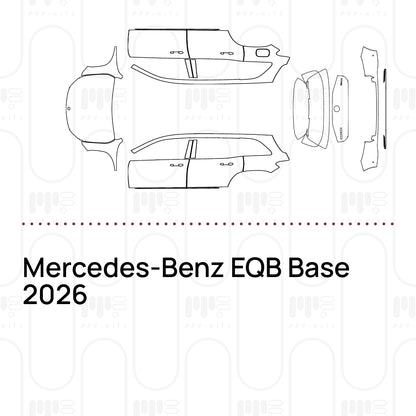 PPF prédécoupé Mercedes-Benz EQB Base 2026