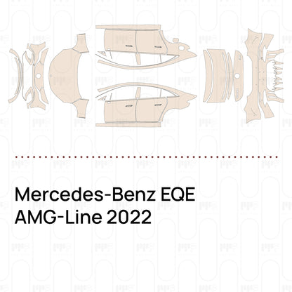 PPF prédécoupé Mercedes-Benz EQE AMG-Line 2022