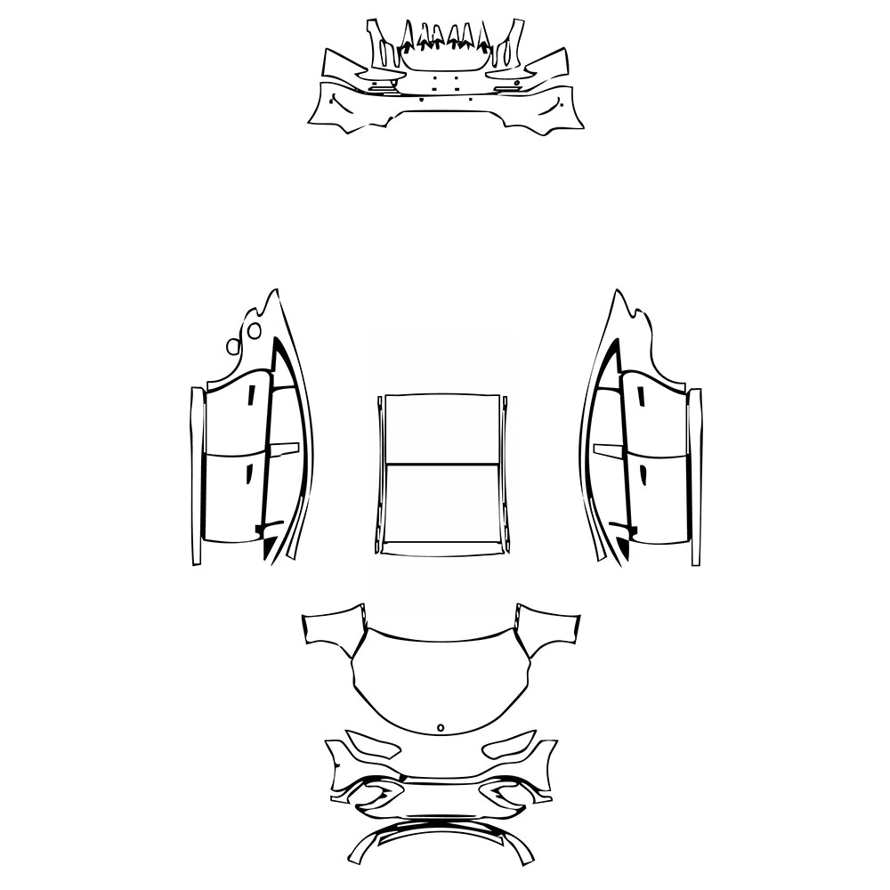 Pre-Cut PPF Mercedes-Benz EQE AMG 53 2025 - PPF-Kits