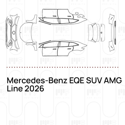 PPF prédécoupé Mercedes-Benz EQE SUV AMG Line 2026