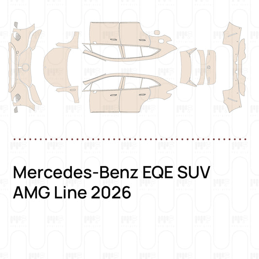 PPF prédécoupé Mercedes-Benz EQE SUV AMG Line 2026
