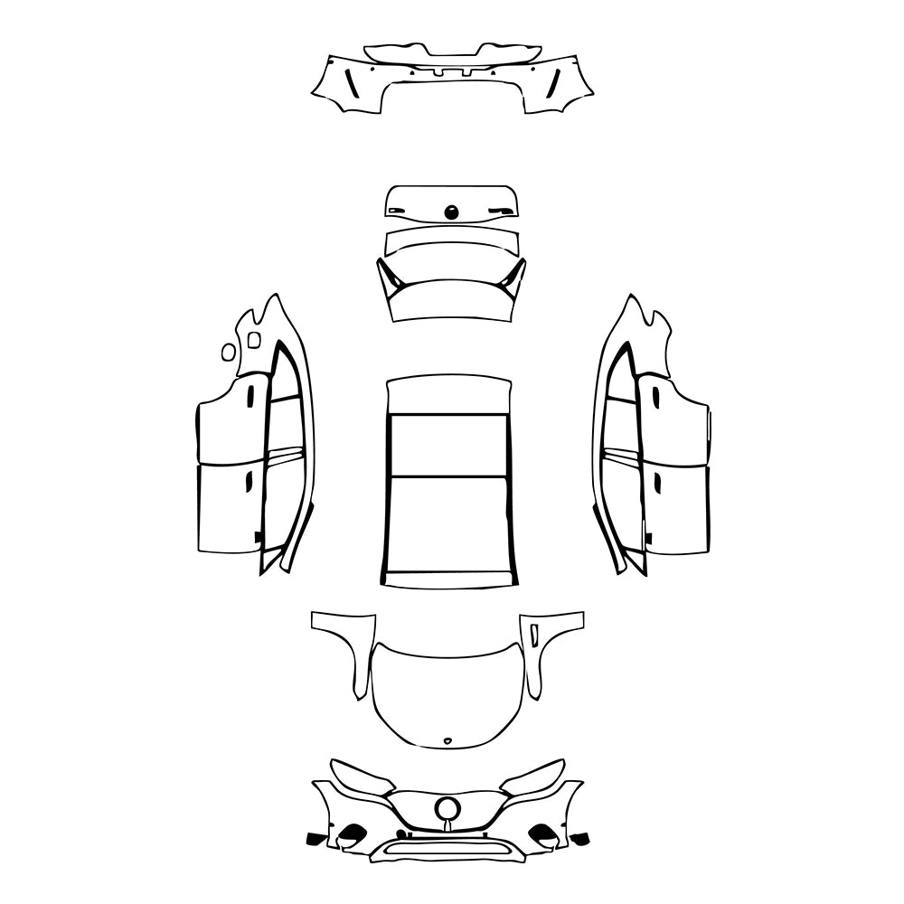 Pre-Cut PPF Mercedes-Benz EQE SUV Base 2023 - PPF-Kits