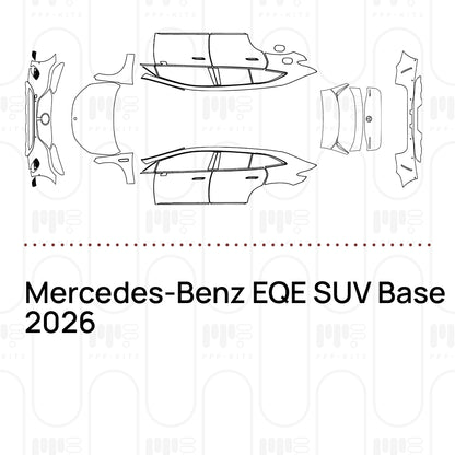 PPF prédécoupé Mercedes-Benz EQE SUV Base 2026