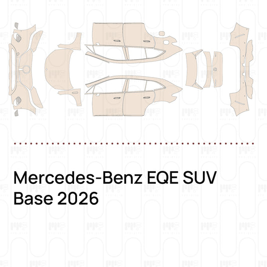 PPF prédécoupé Mercedes-Benz EQE SUV Base 2026
