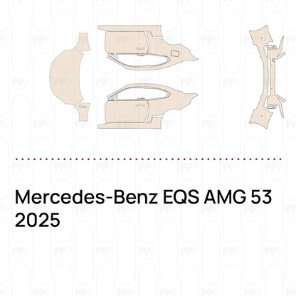 PPF prédécoupé Mercedes-Benz EQS AMG 53 2025