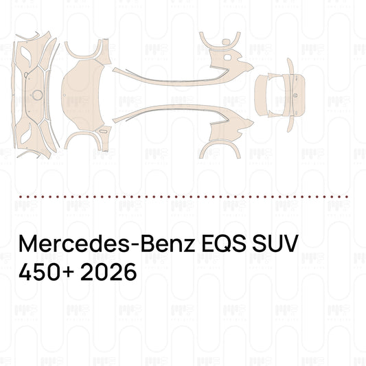 PPF prédécoupé Mercedes-Benz EQS SUV 450+ 2026