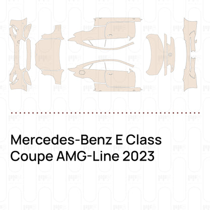 PPF prédécoupé Mercedes-Benz E Class Coupe AMG-Line 2023