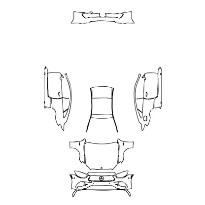 Pre-Cut PPF Mercedes-Benz E Class Coupe AMG E53 2021 - PPF-Kits