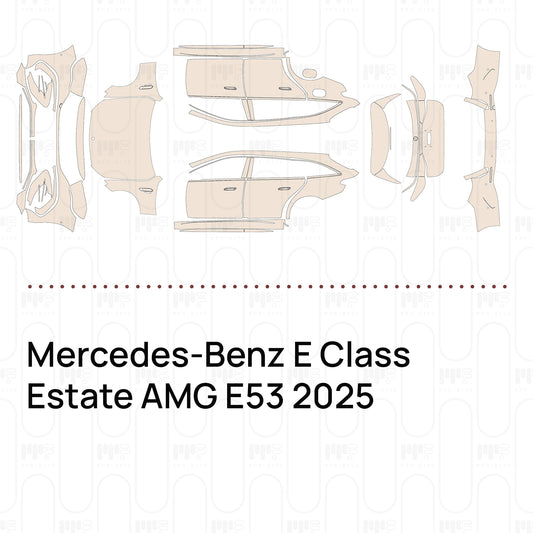 PPF prédécoupé Mercedes-Benz E Class Estate AMG E53 2025