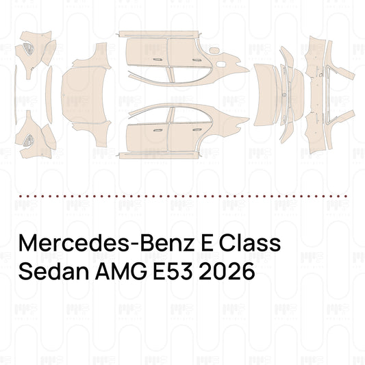 PPF prédécoupé Mercedes-Benz E Class Sedan AMG E53 2026