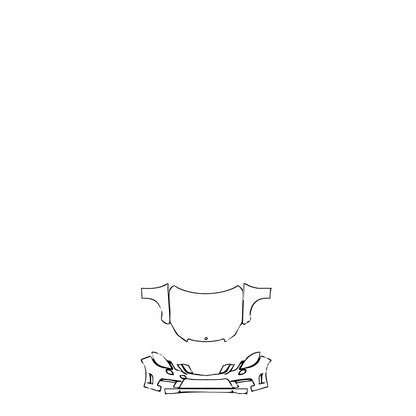 Pre-Cut PPF Mercedes-Benz E Class Sedan AMG E63 2012 - PPF-Kits