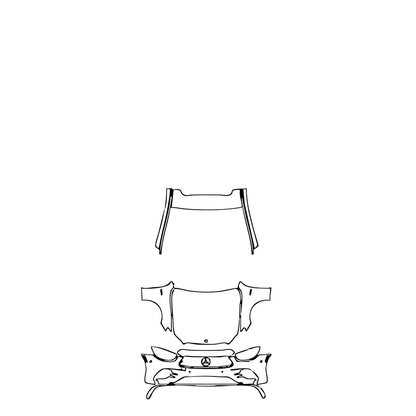 Pre-Cut PPF Mercedes-Benz E Class Wagon Estate AMG E53 2021 - PPF-Kits