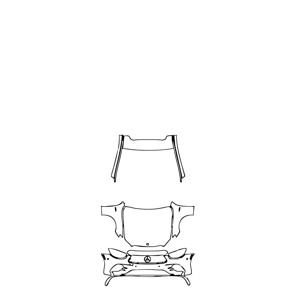 Pre-Cut PPF Mercedes-Benz E Class Wagon Estate AMG E53 2023 - PPF-Kits