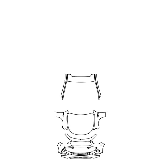 Pre-Cut PPF Mercedes-Benz E Class Wagon Estate AMG E63 S 2022 - PPF-Kits