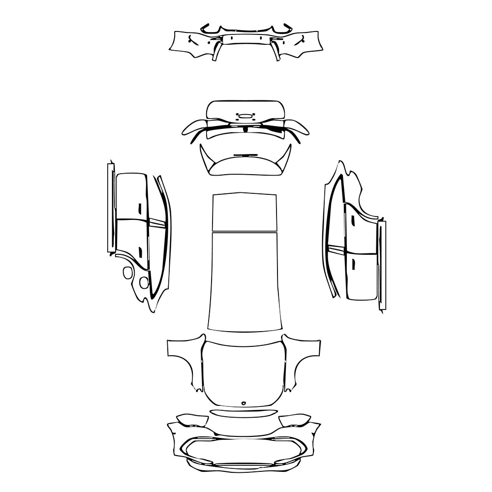Pre-Cut PPF Mercedes-Benz E Class Wagon Estate AMG Line 2025 - PPF-Kits