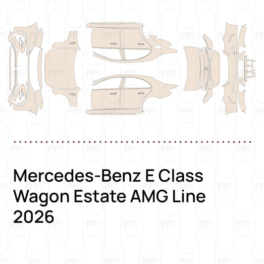 PPF prédécoupé Mercedes-Benz E Class Wagon Estate AMG Line 2026