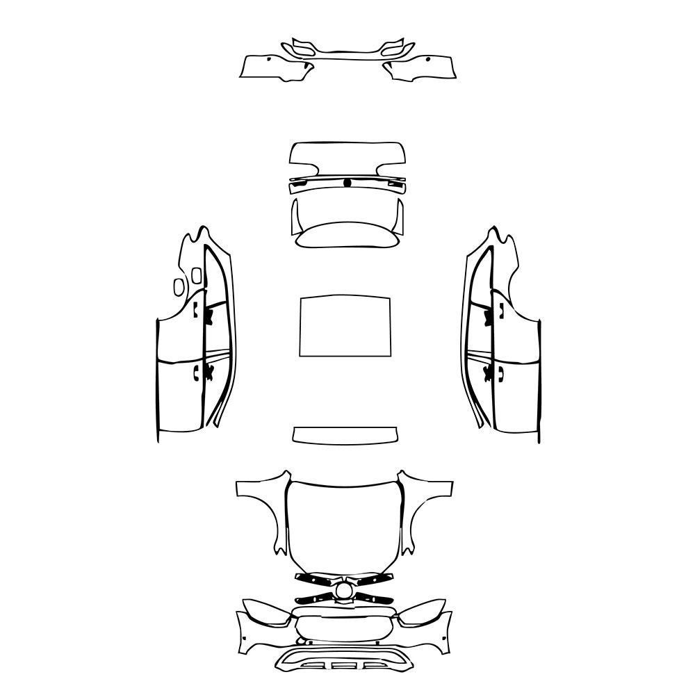Pre-Cut PPF Mercedes-Benz E Class Wagon Estate All-Terrain 2022 - PPF-Kits