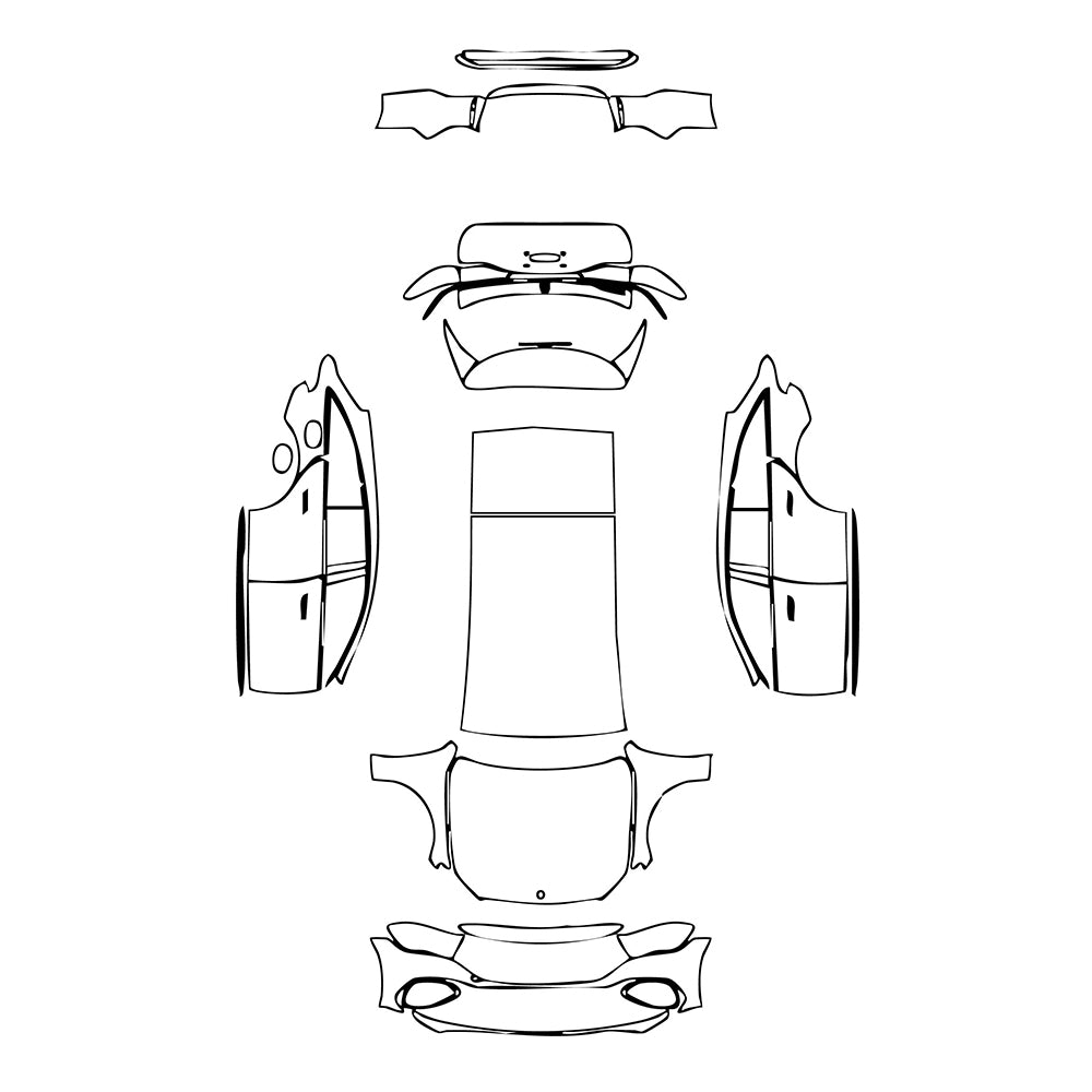Pre-Cut PPF Mercedes-Benz E Class Wagon Estate All-Terrain 2024 - PPF-Kits