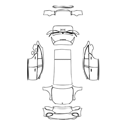 Pre-Cut PPF Mercedes-Benz E Class Wagon Estate All-Terrain 2025 - PPF-Kits